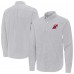 Рубашка New Jersey Devils Antigua Gray Porter Woven Tri-Blend