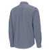 Seattle Kraken Antigua Deep Sea Blue Porter Woven Tri-Blend Long Sleeve Button-Down Shirt