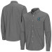 Seattle Kraken Antigua Black Porter Woven Tri-Blend Long Sleeve Button-Down Shirt Seattle Kraken Antigua Black Porter Woven Tri-Blend Long Sleeve Button-Down Shirt
