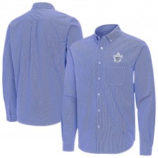 Рубашка Toronto Maple Leafs Antigua Blue Porter Woven Tri-Blend