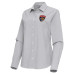 Женская рубашка с длинным рукавом Florida Panthers Antigua Gray Porter Woven Tri-Blend