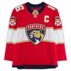 Игровая джерси Aleksander Barkov Florida Panthers Autographed Fanatics Authentic Red Fanatics Premium