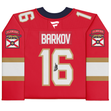 Джерси с автографом Aleksander Barkov Florida Panthers Fanatics Authentic Red Fanatics Premium