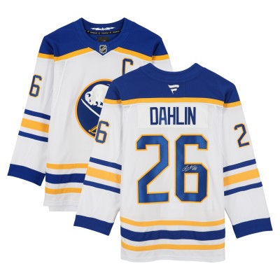 Rasmus Dahlin Buffalo Sabres Autographed Fanatics Authentic White Fanatics Premium Jersey