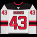 Джерси с автографом Luke Hughes New Devils Fanatics Authentic White Fanatics Premium