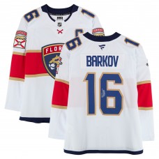 Игровая джерси Aleksander Barkov Florida Panthers Autographed Fanatics Authentic White Fanatics Premium