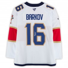 Игровая джерси Aleksander Barkov Florida Panthers Autographed Fanatics Authentic White Fanatics Premium