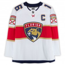 Игровая джерси Aleksander Barkov Florida Panthers Autographed Fanatics Authentic White Fanatics Premium