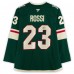 Игровая джерси Marco Rossi Minnesota Wild Autographed Fanatics Authentic Green Fanatics Premium