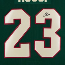 Игровая джерси Marco Rossi Minnesota Wild Autographed Fanatics Authentic Green Fanatics Premium