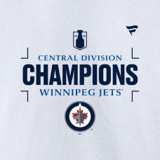 Winnipeg Jets White 2025 Central Division Champions T-Shirt
