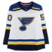 Jordan Binnington St. Louis Blues Autographed Fanatics Authentic White adidas Jersey