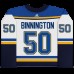 Jordan Binnington St. Louis Blues Autographed Fanatics Authentic White adidas Jersey