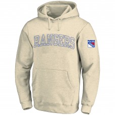 Толстовка New York Rangers Fanatics Cream Big &Tall Stitch Толстовка New York Rangers Fanatics Cream Big &Tall Stitch