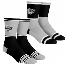 Подростковая Los Angeles Kings Rock Em Socks 2-Pack Color Block Crew Socks Set