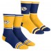 Подростковая Nashville Predators Rock Em Socks 2-Pack Color Block Crew Socks Set