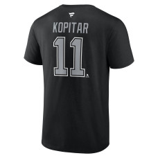 Los Angeles Kings Anze Kopitar Fanatics Black Authentic Stack Name & Number T-Shirt Los Angeles Kings Anze Kopitar Fanatics Black Authentic Stack Name & Number T-Shirt