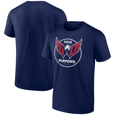 Washington Capitals Navy 2025 Stanley Cup Playoffs T-Shirt