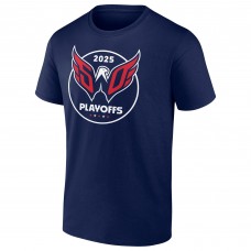 Washington Capitals Navy 2025 Stanley Cup Playoffs T-Shirt