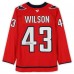 Игровая джерси Tom Wilson Washington Capitals Autographed Fanatics Authentic Red Fanatics Premium