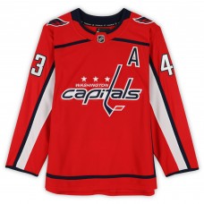 Игровая джерси Tom Wilson Washington Capitals Autographed Fanatics Authentic Red Fanatics Premium