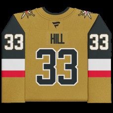 Игровая джерси Adin Hill Vegas Golden Knights Autographed Fanatics Authentic Gold Fanatics Premium
