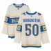 Jordan Binnington St. Louis Blues Autographed Fanatics Authentic 2025 Winter Classic Cream Fanatics Premium Jersey