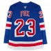 Adam Fox New York Rangers Autographed Fanatics Authentic Blue Fanatics Premium Jersey