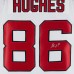 Игровая джерси Jack Hughes New Devils Autographed Fanatics Authentic White Fanatics Premium