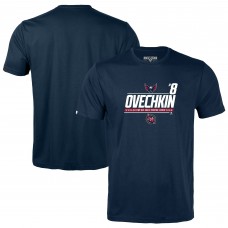 Детская футболка Washington Capitals Alexander Ovechkin Levelwear Navy NHL All-Time Leading Goal Scorer Milestone Name & Number Little Richmond