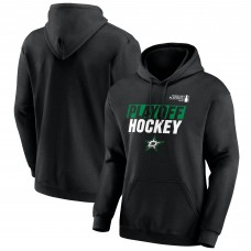 Dallas Stars Fanatics Black 2025 Stanley Cup Playoffs Breakout Pullover Hoodie Dallas Stars Fanatics Black 2025 Stanley Cup Playoffs Breakout Pullover Hoodie