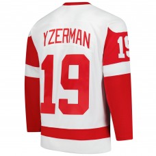 Detroit Red Wings Steve Yzerman Mitchell & Ness White Power Play Jersey