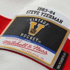 Detroit Red Wings Steve Yzerman Mitchell & Ness White Power Play Jersey