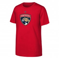 Футболка Подростковая Florida Panthers Brad Marchand Red Player Name & Number