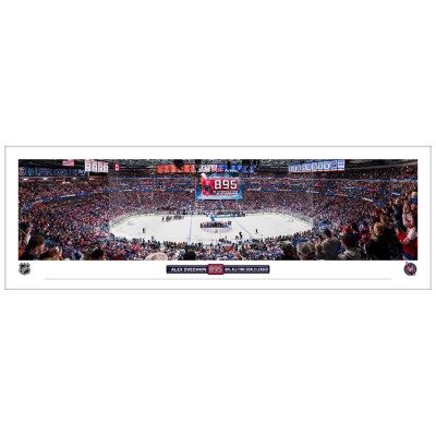 Washington Capitals Alexander Ovechkin NHL All-Time Leading Goal Scorer 40 x 13.5 Ceremony Panoramic Photograph