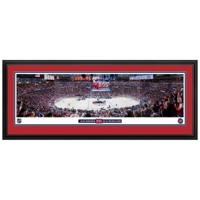 Washington Capitals Alexander Ovechkin NHL All-Time Leading Goal Scorer 44 x 18 Ceremony Deluxe Framed Panoramic Photograph