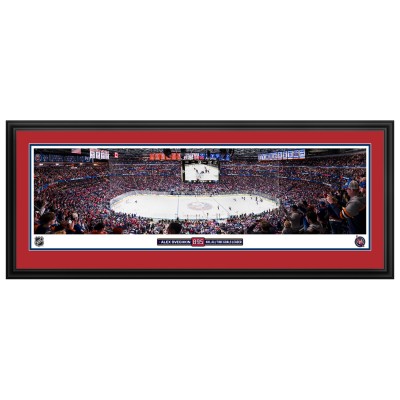Washington Capitals Alexander Ovechkin NHL All-Time Leading Goal Scorer 44 x 18 895 Deluxe Framed Panoramic Photograph