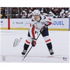 Ryan Leonard Washington Capitals Autographed Fanatics Authentic 16 x 20 NHL Debut Photograph