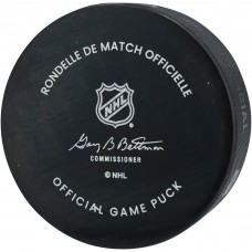 Шайба Ryan Leonard Washington Capitals Autographed Fanatics Authentic 50th Anniversary Official Game