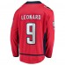 Игровая джерси Washington Capitals Ryan Leonard Fanatics Red Home Breakaway