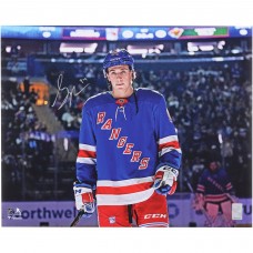 Gabe Perreault New York Rangers Autographed Fanatics Authentic 16 x 20 NHL Debut Photograph Gabe Perreault New York Rangers Autographed Fanatics Authentic 16 x 20 NHL Debut Photograph