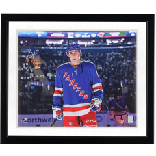 Фото с автографом Gabe Perreault New York Rangers Fanatics Authentic 16 x 20 NHL Debut with Multiple Inscriptions - Limited Edition of 25