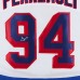 Gabe Perreault New York Rangers Autographed Fanatics Authentic White Fanatics Premium Jersey