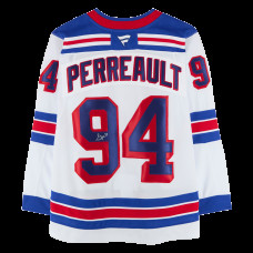 Джерси с автографом Gabe Perreault New York Rangers Fanatics Authentic White Fanatics Premium Джерси с автографом Gabe Perreault New York Rangers Fanatics Authentic White Fanatics Premium