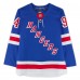 Gabe Perreault New York Rangers Autographed Fanatics Authentic Blue Fanatics Premium Jersey