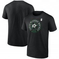Dallas Stars Black 2025 Stanley Cup Playoffs Home Ice T-Shirt
