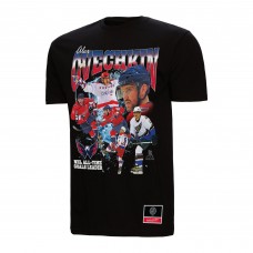 Washington Capitals Alexander Ovechkin Mitchell & Ness Black NHL All-Time Leading Goal Scorer Graphic T-Shirt