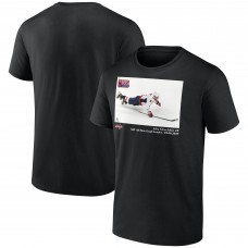 Футболка Washington Capitals Alexander Ovechkin Black NHL All-Time Goals Leader Flash Feature