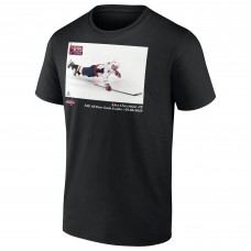 Футболка Washington Capitals Alexander Ovechkin Black NHL All-Time Goals Leader Flash Feature