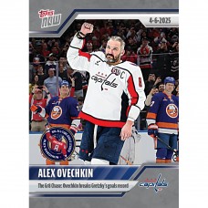 Alex Ovechkin - 2024-25 NHL Topps NOW® - 895th Goal 10-Sticker Set